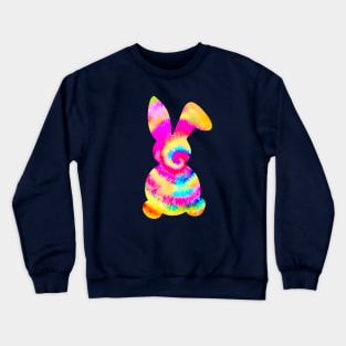 Easter Bunny Tie Dye Girls Gift Happy Easter Womens Apparel Crewneck Sweatshirt